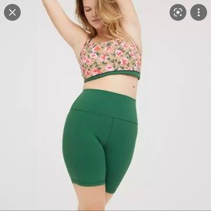 Aerie ribbed biker short